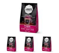 Bialetti Café Filtro, 100% arabica, Intensidad 7, 300 Gr (Paquete de 4)