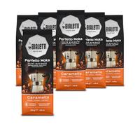 Bialetti Café Molido - Caramelo - Perfetto Moka, 1,5 kg - 6 x 250 g