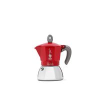 Bialetti cafetera de inducción moka, 6 tazas (280 ml), apta para todas las encim