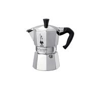 BIALETTI Cafetera espresso de 1 taza de aluminio plata