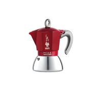 BIALETTI Cafetera espresso Moka Induction 4 tazas Alu/Rojo rojo