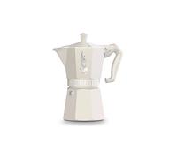 BIALETTI Cafetera exprés EXCLUSIVE MOKA 6 tazas crema crema