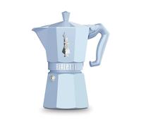 Bialetti Cafetera italiana Bialetti exclusive Azul claro. 6 tazas