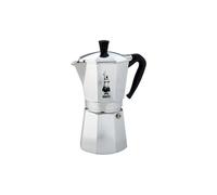 Bialetti cafetera Moka Express 12 tazas, mango a prueba de quemaduras solares, n