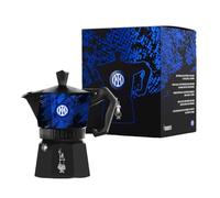 Bialetti Cafetera Moka Express Inter, no apta para inducción, aluminio, plata, 3 tazas (130 ml)