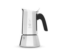 Bialetti Cafetera Venus, Mango Anti-escaldaduras, Apta para Inducción, 6 Tazas (235ml), Acero Inoxidable