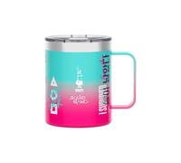 Bialetti Camp Mug Squid Game©, 420ml, Acero Inoxidable, Double Wall