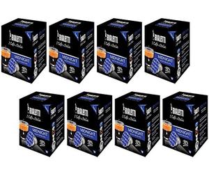 Bialetti Cápsulas Espresso de medianoche, sabor delicado -50% cafeína 128 unidades