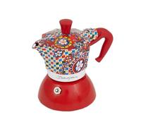 Bialetti Dolce & Gabbana Mochinduction - 2 tazas de inducción y fuego directo (cafetera, cafetera espresso)