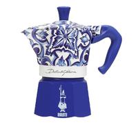 Cafetera Italiana Bialetti 5356 0,19L Azul Blanco Aluminio 4 tazas