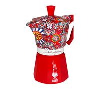 Bialetti - Dolce&Gabbana Moka Express Cafetera italiana Azul, Rojo, Blanco - 5329