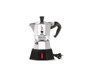 BIALETTI Espressokocher elektrisch MOKA 2 Tassen Alu / Schwarz plata