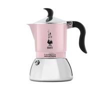 Bialetti Fiammetta Cafetera de inducción, 2 tazas (100 ml), apta para todos los fuegos, diseño elegante, rosa