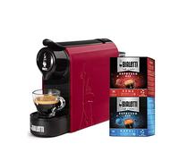 Bialetti Gioia, cafetera espresso que incluye 32 cápsulas, funciona exclusivamente con cápsulas, rojo