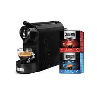 Bialetti Gioia, Máquina de café espresso con 32 cápsulas, solo funciona con cápsulas, color negro