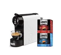 Bialetti Gioia, Máquina de espresso con 32 cápsulas, funciona exclusivamente con cápsulas, blanco