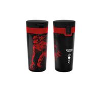 BIALETTI Juego de 2 vasos de viaje de 380 ml Stranger Things negro