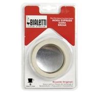 Bialetti Junta para cafetera 9 tazas 3 x Juntas + Colador