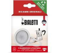 Bialetti Junta para cafetera espresso 3 tazas 3 x juntas + filtro