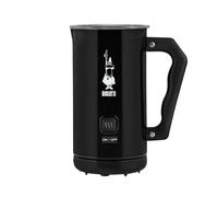 Bialetti Leche Frother Eléctrico, Leche Frother por Cappuccino, Capacidad 150 ml Cappuccino or 300 ml Caliente Leche, Negro