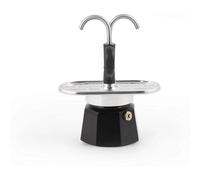 Bialetti Mini Express 2 tazas, aluminio, tazas no incluidas