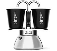 Bialetti mini express induction, cafetera de inducción, 2 tazas (100