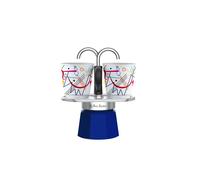Bialetti Mini Express Kandisky, taza + 2 vasos de licor, cafetera, aluminio