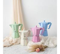 Bialetti Moka Exclusive 3 Tazas Vintage (6 tazas, Light Blue)