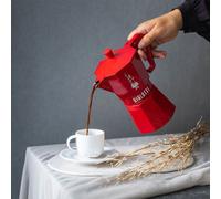 Bialetti - Moka Exclusive Cafetera italiana Rojo