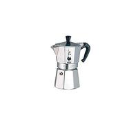 Bialetti Moka Express, 6 cup, Aluminio - Cafetera italiana