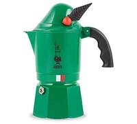 Cafetera Italiana Bialetti Moka Break Alpina 3 tazas aluminio verde