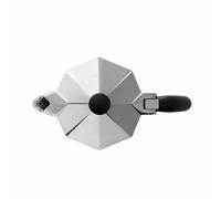 Bialetti - Moka Express Cafetera italiana 0,3 L Aluminio, Negro