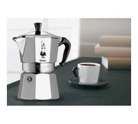 Bialetti - Moka Express Cafetera italiana 0,55 L Negro, Plata