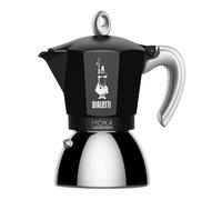 Bialetti - Moka Induction Cafetera italiana 0,9 L Negro
