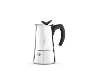 Bialetti Musa Musa, Cafetera, Acero inoxidable, 2 Tazas