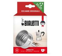 Bialetti Ricambi, Includes 1 Funnel Filter, Compatible with Moka Express, Fiammetta, Break, Happy, Dama, Mini Express and Rainbow (1 Cup)