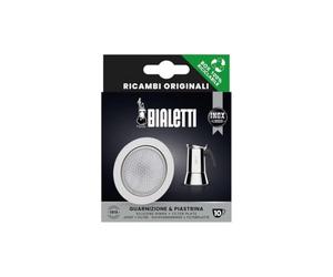 Bialetti Ricambi, Includes 1 Gasket and 1 Plate, Compatible with Venus, Kitty, Musa and Class (10 Cups)