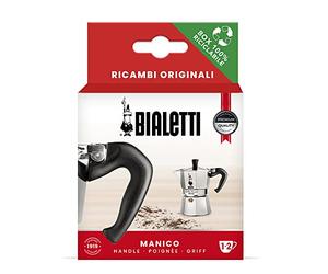 Bialetti Ricambi, Includes 1 Handle with Plug, Compatible with Moka Express and Elettrika (1/2 Cups)