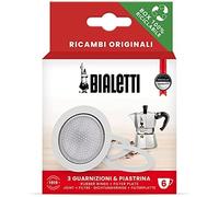 Juego De Repuesto 3 Juntas Y 1 Filtro Bialetti Moka De 6 Tazas
