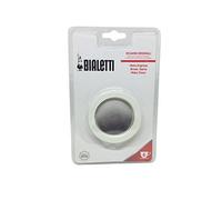Bialetti Sello Moka y filtro de aluminio, blanco, 72 mm, para cafetera de 6 tazas