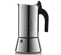 Bialetti Venus Cafetera Italiana Espresso, Acero, Plateado, 10 Tazas