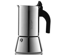 Bialetti Venus Cafetera Italiana Espresso, Acero, Plateado, 4 Tazas