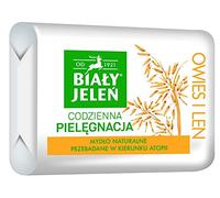 BIALY JELEN PREMIUM - Jabón en barra hipoalergénico con extracto de avena - 100g de BIALY JELEN