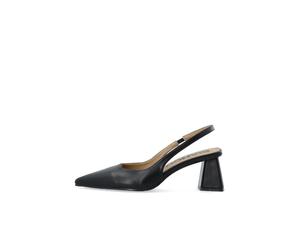 Biamaralyn Redondeado Zapatos Destalonados 38 Negro