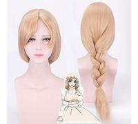 Biamoxer Hataraku Saibou Cosplay Wig Red Blood Cells At Work Macrophage Blood Platelet PLT Long Straight Synthetic Hair DM081