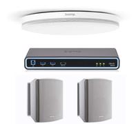 Biamp - kit de audioconferencia con micrófono de techo y altavoces