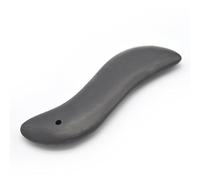 Bian Stone Guasha - Herramienta de masaje para raspar agua natural, cuerno de búfalo Gua Sha, ayuda a reducir el dolor muscular, relajar las articulaciones, tratamiento de puntos gatillo (forma de S)