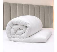 Bianca Fine Linens - Edredón Doble de Microfibra Supersuave de 4,5 TOG, Color Blanco
