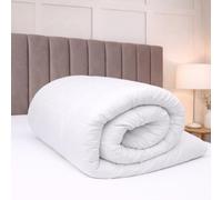 Bianca Fine Linens - Edredón Doble de Plumas de Ganso y plumón de 10,5 TOG, Color Blanco