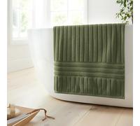 Bianca Hotel Cotton - Toalla de baño (70 x 127 cm), Color Verde Oliva